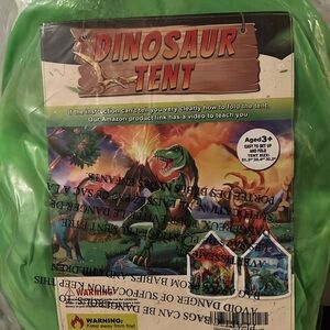Dinosaur pop up Tent NWT